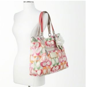 Coach Poppy Dream C Glam Tote Bag 16697
